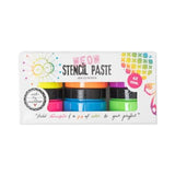 Art By Marlene Neon Stencil Paste 6x50ml (ABM-25-PASTE08)