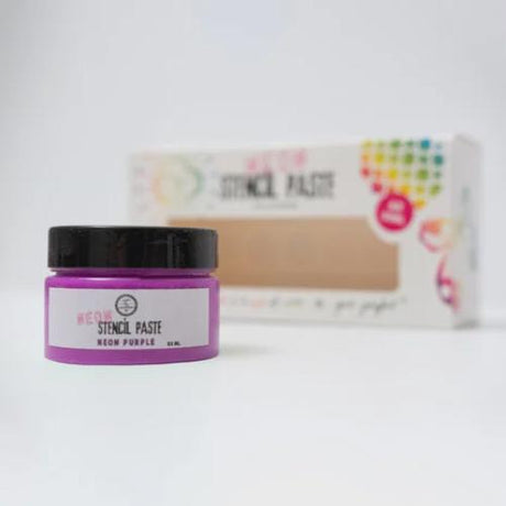 Art By Marlene Neon Stencil Paste 6x50ml (ABM-25-PASTE08)