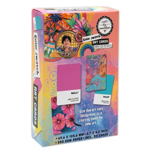 Art By Marlene Color Swatch Art Cards (54pcs) (ABM-25-PCA02)