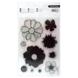 Art By Marlene Layered Flowers Clear Stamps (ABM-25-STAMP778)