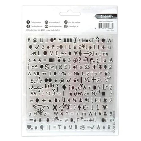 Art By Marlene Gibberish Clear Stamps (ABM-25-STAMP780)