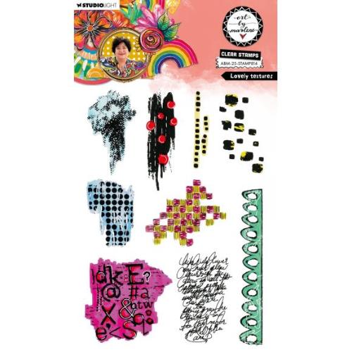 Art By Marlene Lovely Textures Clear Stamp (ABM-25-STAMP814)