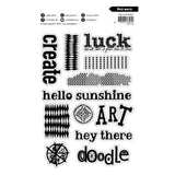 Art By Marlene Bold Words Clear Stamp (ABM-25-STAMP867)