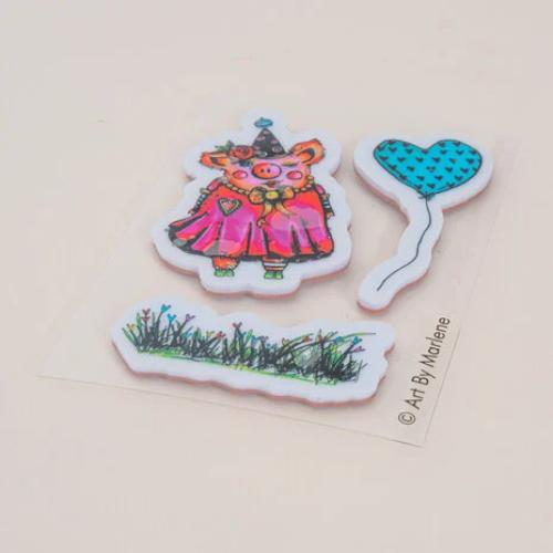 Art By Marlene Sweetie Pie Rubber Stamps (ABM-25-STAMP868)