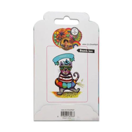 Art By Marlene Beach Bum Rubber Stamps (ABM-25-STAMP869)