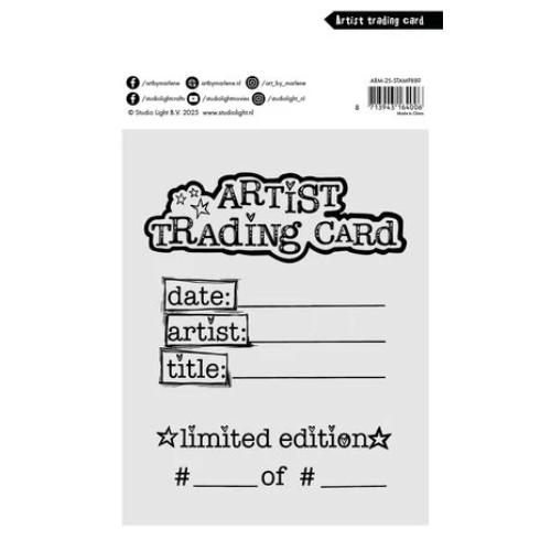Art By Marlene Artist Trading Card Clear Stamp (ABM-25-STAMP889)
