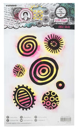 Art By Marlene Signature Collection Clear Stamp Circle Salad