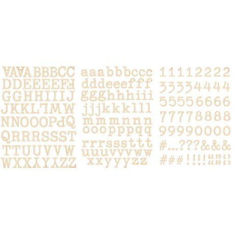 Arden Creative Studio Remembering - Alphabet Stickers (ACSAS0002)