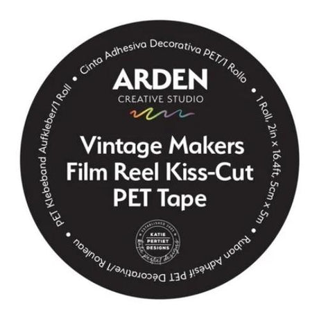 Arden Creative Studio Vintage Makers Kiss-Cut PET Tape Film Reel (5cmx5m) (ACSCT0003)