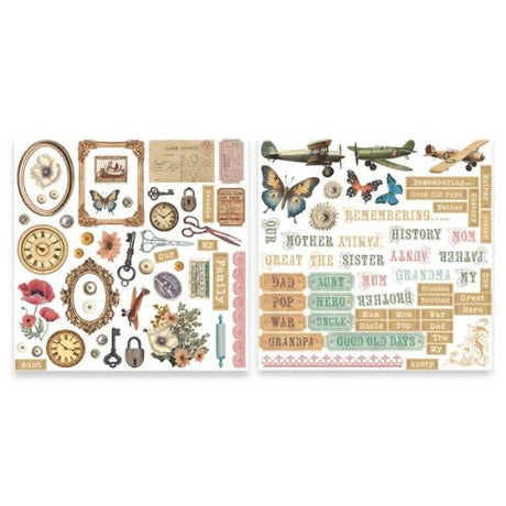 Arden Creative Studio Remembering - Ephemera Pack (100pcs) (ACSEP0009)