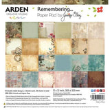 Arden Creative Studio Remembering - 12x12 Inch Paper Pad (ACSPP0015) - Postage as per Actual