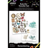 Arden Creative Studio Remembering - 6x8 Inch Rub-On Transfer Set (ACSRO0006)