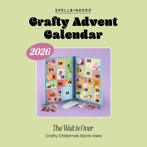 Spellbinders - 2026 Crafty Advent Calendar - Postage as per Actual