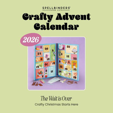 Spellbinders - 2026 Crafty Advent Calendar - Postage as per Actual