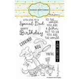 Colorado Craft Company - Anita Jeram~Dad's Cooking 4 x 6 Clear Stamps