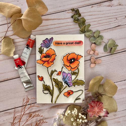 Altenew - Bouquet of Poppies - Complete Bundle - Postage as per Actual