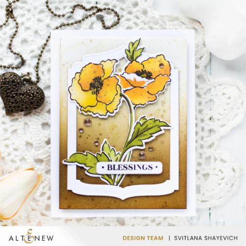 Altenew - Bouquet of Poppies - Complete Bundle - Postage as per Actual