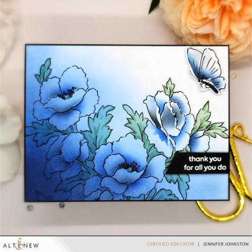 Altenew - Bouquet of Poppies - Complete Bundle - Postage as per Actual