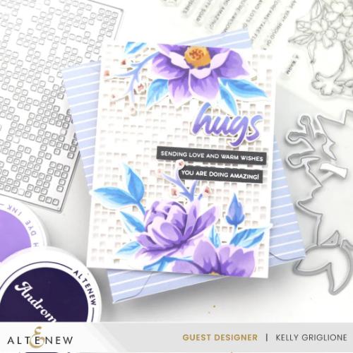 Altenew - Stencil Art: Charming Delight & Add-on Die Bundle