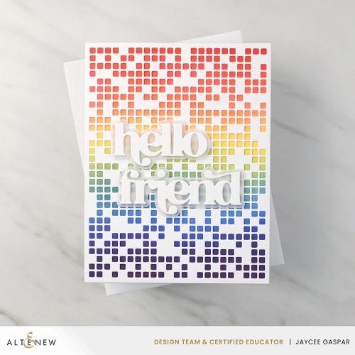 Altenew - PixelGrid Cover Die