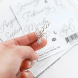 Altenew - Months of the Year Washi Paper Sticker Set