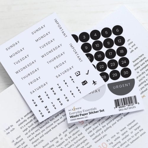 Altenew - Everyday Essentials Washi Paper Sticker Set