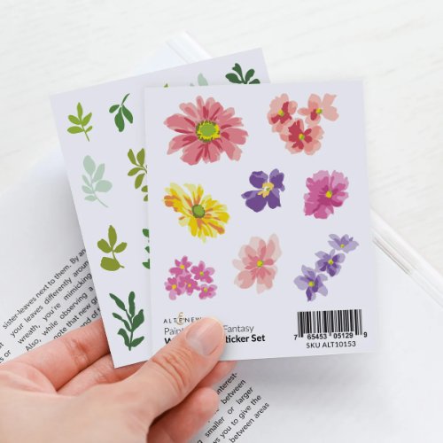 Altenew - Painted Floral Fantasy Washi Paper Sticker Set