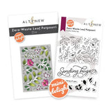 Altenew - Mini Delight: Zero-Waste Leaf Potpourri Stamp & Die Set