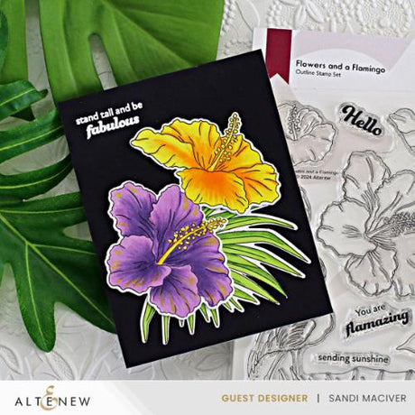 Altenew - Flowers And A Flamingo - Complete Bundle