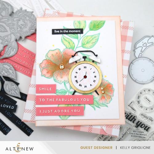 Altenew - Mini Delight: Live in the Moment Stamp & Die Set