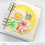 Altenew - Stencil Art: White Cap Peonies & Add-on Die Bundle