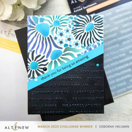 Altenew - Daisy Craze Stencil Set (4 in 1)