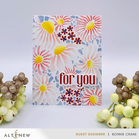 Altenew - Daisy Craze Stencil Set (4 in 1)