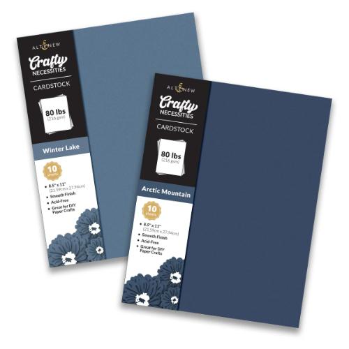 Altenew - Crafty Necessities Cardstock Bundle - Northern Shore - Postage as per Actual