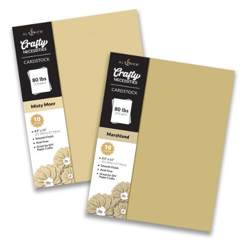 Altenew - Crafty Necessities Cardstock Bundle - Nature's Wonders - Postage as per Actual