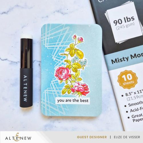 Altenew - Crafty Necessities Cardstock Bundle - Tranquility - Postage as per Actual