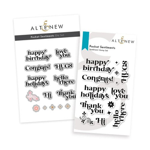 Altenew - Pocket Sentiments - Complete Bundle