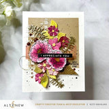 Altenew - Mini Delight: A Floral Congrats Stamp & Die Set