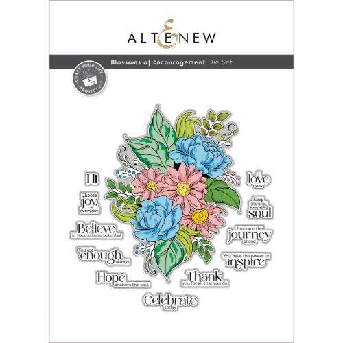 Altenew - Craft Your Life Project Kit: Blossoms of Encouragement - Postage as per Actual