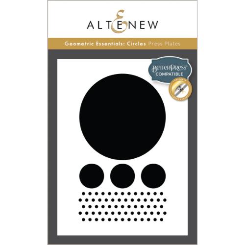 Altenew - Geometric Essentials: Circles Press Plates/Foil Plates