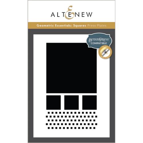 Altenew - Geometric Essentials: Squares Press Plates/Foil Plates