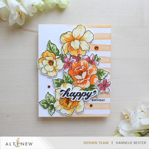 Altenew - Build-A-Garden: Breezy Petals and Add-on Die Bundle - Postage as per Actual