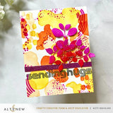 Altenew - Stencil Art: Nature Splashes and Add-on Die Bundle