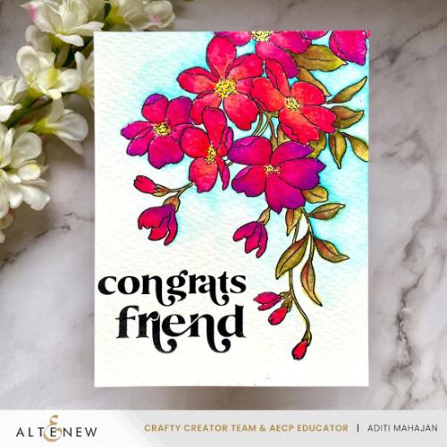 Altenew - Lovely Flowers Press Plates/Foil Plates