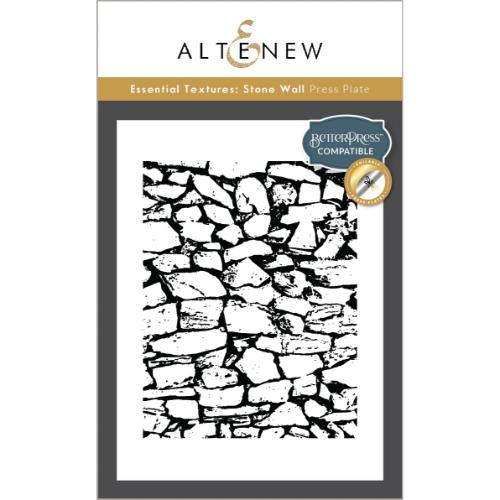 Altenew - Essential Textures: Stone Wall Press Plate/Foil Plate