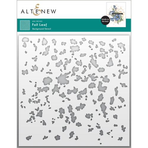 Altenew - Foil Leaf Background Stencil