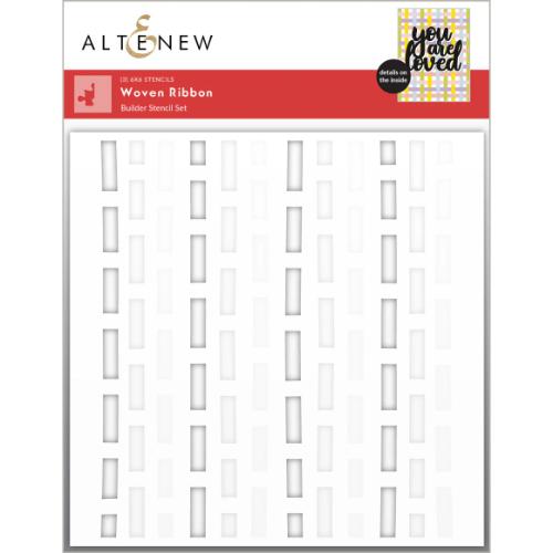 Altenew - Woven Ribbon Builder Stencil Set (3 in 1)