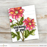 Altenew - Build-A-Garden: Dreamy Dahlias and Add-on Die Bundle - Postage as per Actual