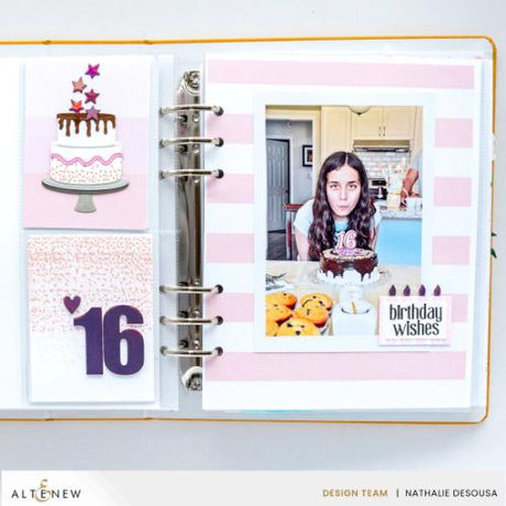 Altenew - Mini Delight: Birthday Wishes Stamp & Die Set