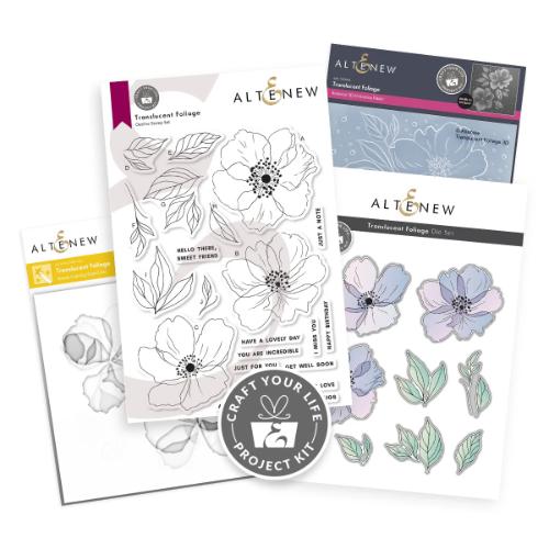 Altenew - Craft Your Life Project Kit: Translucent Foliage - Postage as per Actual